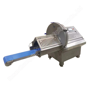 Machine de découpe de rouleaux de viande trancheuse de poitrine de poulet horizontale automatique trancheuse de poitrine de poulet horizontale automatique - Product Image 2