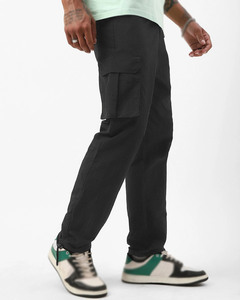 Pantalones Cargo de Nylon Negros para Hombre, Corte Slim Fit, Estilo Táctico, Ligeros, Multibolsillos, Calidad de Exportación - Product Image 2