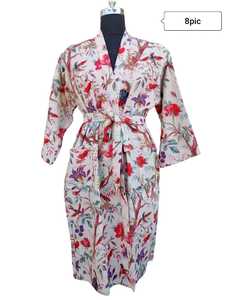 Peignoir de Spa en Coton Gaufré Premium pour Femme, Doux et Léger, Robe d'Hôtel, Broderie Personnalisée, Fournisseur en Gros, Exportation - Product Image 3