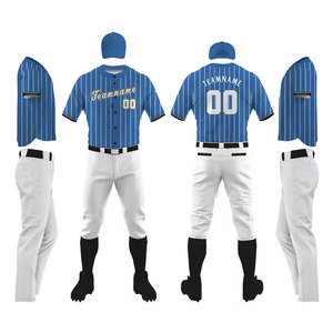 Uniformes de baseball pour adultes en polyester respirant de qualité supérieure à prix de gros pour la vente en ligne - Product Image 1