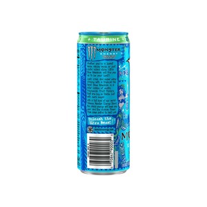 Bebida Energética con Cafeína, Lata de 500 ml, Monster Ultra Blue, Sabor Suave y Refrescante, Apoyo Energético para Adultos Activos - Product Image 1
