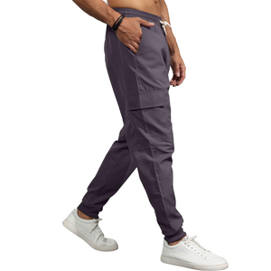 Pantalones Cargo de Color Sólido para Hombre, Transpirables, para Actividades al Aire Libre, con Logotipo Personalizado, Fabricante OEM al por Mayor - Product Image 6