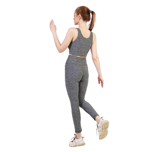 Conjuntos Deportivos de Yoga para Mujer, de Dos Piezas, Cintura Alta, Ropa Deportiva para Adultos, Venta al Por Mayor - Product Image 6