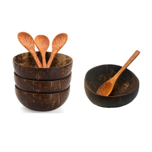 Bols en coquille de noix de coco naturelle, prix de gros avantageux, 16,6 oz, pour salades, desserts et fruits, en provenance du Vietnam. - Product Image 2