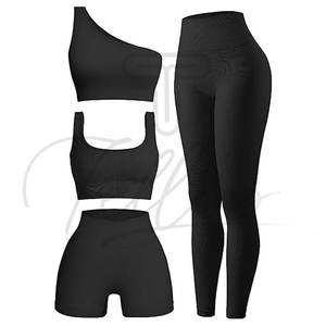 Ensembles de yoga pour femmes, ensembles de leggings et soutiens-gorge de yoga pour femmes, tenues de sport pour femmes - Product Image 2