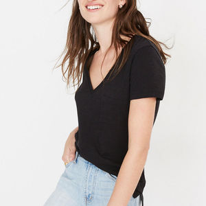 Camiseta de Verano Ligera de Manga Corta con Cuello en V para Mujer, Ecológica, Personalizable, 100% Algodón, Antiarrugas, Transpirable y de Secado Rápido - Product Image 2