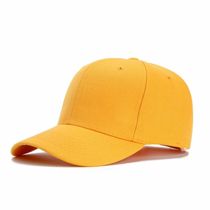 Casquette de baseball unisexe en coton blanc à 6 panneaux, ajustée, couleur unie, pour adulte, à porter en toutes saisons - Product Image 6