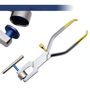 เครื่องบดกระดูกทางทันตกรรมแบบแมนนวลระดับพรีเมียม HEALTH BAY INSTRUMENTS โครงสร้างสแตนเลส ได้รับการรับรองมาตรฐาน CE ให้การใช้งานที่เชื่อถือได้ในระยะยาว - Product Image 1