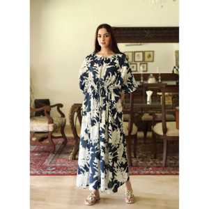 ชุดนอนผ้าไหมควินซ์ไลฟ์สำหรับผู้หญิง รุ่นไนท์จัสมิน คาฟตัน สวมใส่สบาย - Product Image 6