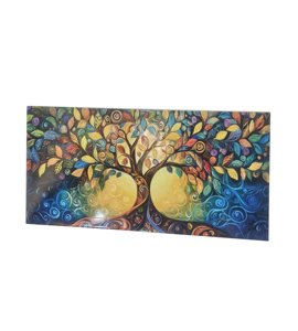 Panel Decorativo de Pared con Relieve Metálico e Impresión UV, Decoración 3D para Sala de Estar, Arte Mural, Tamaño y Forma Personalizables - Product Image 6