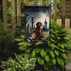 Irish Setter Halloween Jardin Drapeau Spooky Multicolore Boîte Aux Lettres Décorative Cour Bannière pour Patio Oeuvre Et Lits De Fleurs - Product Image 2
