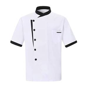 Uniforme de restaurant 100% coton à manches longues unisexe respirant, veste de chef, vêtements de travail pour cuisine d'hôtel, fournisseur OEM - Product Image 3