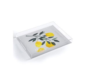 Bandeja Acrílica Cuadrada con Diseño Tradicional y Ecológico, Impresa, para Servir Jugo, Vajilla para el Hogar o Hoteles - Product Image 4