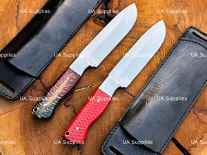 Cuchillo de Caza y Camping de Acero Inoxidable 12C27 Forjado a Mano, Hoja Recta de Alta Calidad, Personalizable OEM ODM, 58 HRC - Product Image 2