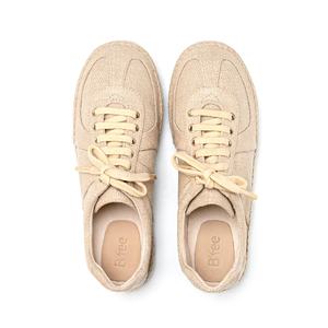 Zapatos casuales planos deportivos OEM ODM para mujer, alpargatas de yute, zapatos con cordones, transpirables, hechos en BD - Product Image 1