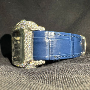 Montre analogique de luxe en moissanite, style hip-hop, sertie de cristaux, pour professionnels, la plus vendue, en promotion - Product Image 1