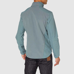 Veste de ski softshell zippée pour homme, personnalisable sur le devant, imperméable, coupe-vent, respirante, à capuche, hiver, décontractée, haute qualité - Product Image 2