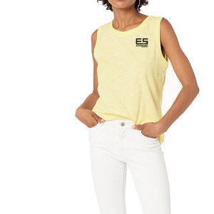 Camiseta sin Mangas para Mujer, Último Modelo, 100% Algodón, Secado Rápido, Transpirable, Personalizable por Delante, Alta Calidad, Hecho en Pakistán, Precio de Mayoreo Razonable - Product Image 4