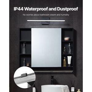 Barra Luminosa a LED Cromata Moderna da 24.02 Pollici, 18W, Impermeabile, Orientabile a 360° per Specchi e Illuminazione Bagno Hotel - Product Image 5