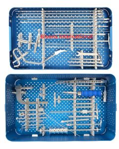 BISONS Stainless Steel Manual Distal Femoral Retrograde <b>Nail</b> & Short PFN Instrument Set Trauma Surgery <b>Kit</b> - Product Image 2