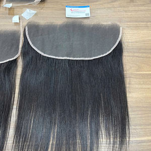 Producto Popular: Cierre Frontal de Encaje HD, Cabello Humano Virgen Vietnamita con Parte Libre, Sin Caída, Sin Enredos - Product Image 5