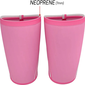 Rodillera de compresión de neopreno resistente personalizada de 7 mm para levantamiento de pesas y powerlifting - Product Image 2
