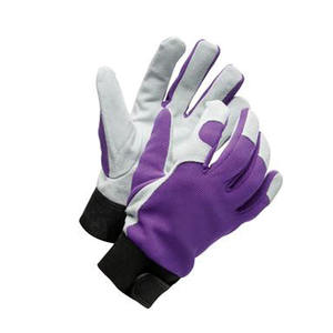 ถุงมืออุตสาหกรรมทั่วไปหรือถุงมือช่างเคลือบสีดำบริเวณฝ่ามือ พร้อมข้อมือผ้าสีเทาถักแบบถักนิตติ้ง ถุงมือนิรภัย - Product Image 4