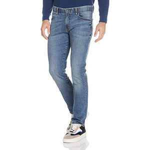 Pantalones Vaqueros Baratos al por Mayor, Colección de Moda Primavera, Corte Regular, Ecológicos, Transpirables, 100% Algodón, Duraderos - Product Image 3