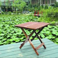 Table basse pliante en bois au design moderne pour jardin extérieur, serre, meilleur prix, facile à assembler, respectueuse de l'environnement