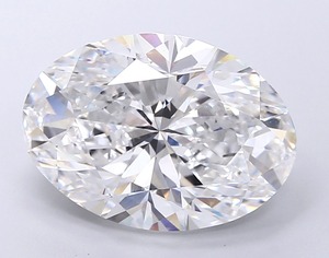 Diamante Sintético de Laboratorio de 9.03 Quilates, Corte Ovalado, D VVS2, Excelente Pulido, Ultra Brillante, Ecológico, Suelto - Product Image 1