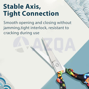 Premium Stainless Steel Colorful <b>Floral</b> Embroidery <b>Scissors</b> With Pointed Blades For Sewing Craft And Needlework - Product Image 6