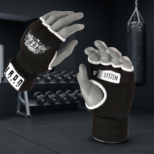 ผ้าพันมือ IRON PUNCH สำหรับกีฬา ทำจากผ้าฝ้ายผสมเจล พร้อมซิปและโลโก้สั่งทำได้ ดีไซน์น้ำหนักเบา แบบพันรอบ สำหรับศิลปะการต่อสู้และมวย - Product Image 4