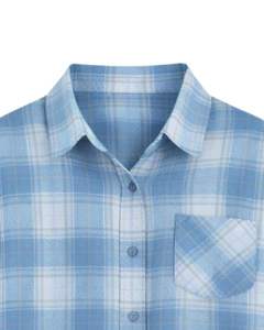 Chemise en flanelle à carreaux classique pour homme, manches longues, décontractée, en coton, boutonnée, pour le travail en extérieur et le quotidien, chemise premium pour homme - Product Image 3