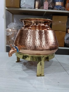 Pitcher Style Copper Water Dispenser Minimalist Style Copper Water Dispenser Smooth Finish Wholesale Copper Water Dispenser - Product Image 4