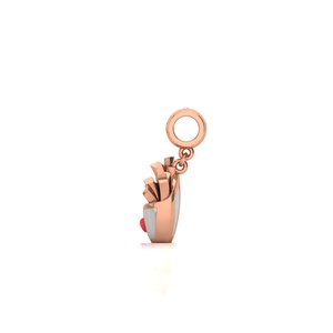 Pendentifs et breloques élégants et raffinés, présentant des designs modernes de bijoux en diamant, fabrication en or massif, pour femmes, hommes, cadeaux, mariages. - Product Image 3