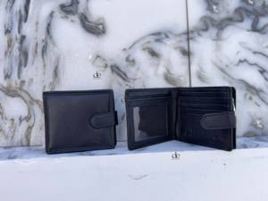 Cartera de Cuero Genuino de Grano Completo para Hombre, de Alta Calidad, Original, con Cierre, Monedero, Tarjetero, 2026 - Product Image 5