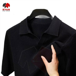 Chemises polo personnalisées Ryan Pro Gear pour hommes, style pull, avec logo personnalisé sur le panneau. - Product Image 3