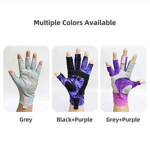 Guantes de Pesca de Medio Dedo para Hombre y Mujer, para Actividades al Aire Libre de Verano, Protección Solar, Diseño Transpirable Antideslizante para Pesca - Product Image 3