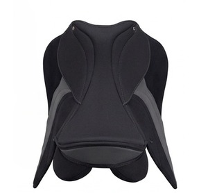 Premium Leather English Horse Saddle with Plastic & Wood <b>Tree</b> Lightweight for Jumping & Dressage Bulk Discounts - Product Image 2