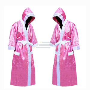 <b>Boxing</b> <b>Robe</b> 2026 New Design High Quality <b>Boxing</b> <b>Robe</b> with Breathable Hood Customized Logo Comfortable and Affordable - Product Image 6