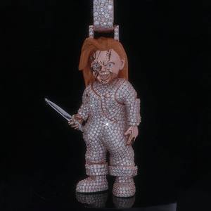 Custom Hiphop Pendant D Color Vvs Moissanite Sterling Silver 925 Iced Out Jesus Charms - Product Image 2