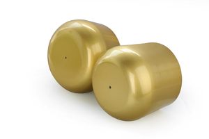 กระถางดอกไม้โลหะสีทอง ดีไซน์หรูหรา โทนสีทองเหลือง สำหรับตกแต่งสวนทั้งภายในและภายนอกอาคาร - Product Image 5