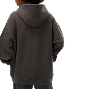 เสื้อฮู้ดดี้โอเวอร์ไซส์พรีเมียม |   เสื้อพูลโอเวอร์ผ้าฝ้ายฟลีซแบบเรียบ สไตล์สตรีทแวร์ สำหรับโรงเรียน มหาวิทยาลัย และวิทยาเขต - Product Image 5