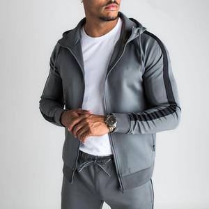 Chándal con Capucha para Hombre, Chaqueta con Cierre Completo y Bolsillos Laterales, Pantalón de Poliéster Transpirable, Estilo Casual para Otoño 2026 - Product Image 6