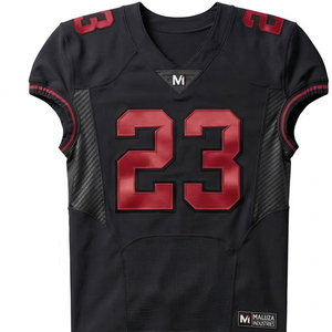 ชุดยูนิฟอร์มอเมริกันฟุตบอลแบบซับลิเมชั่นระดับมืออาชีพ กางเกงขาสั้น ออกแบบเองได้ ทนทาน เนื้อผ้ายืดได้ 4 ทิศทาง ระบายอากาศได้ดี ซับเหงื่อ - Product Image 2