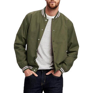 Chaqueta de lana de invierno de alta calidad, estilo universitario de béisbol, con bordado de tigre, estilo High Street. - Product Image 2