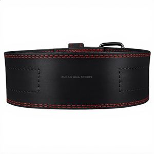 Cinturón de Levantamiento de Pesas para Entrenamiento en Gimnasio, Cinturón de Soporte de Fuerza con Logotipo Personalizado, Tamaño y Color por BURAQ MMA SPORTS - Product Image 1