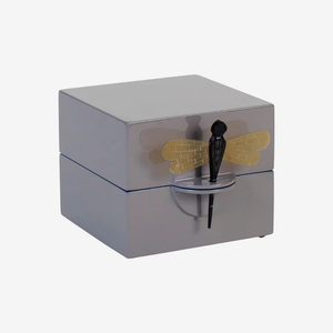 Luxury Viet Nam <b>Lacquerware</b> Gift Box Set Handcrafted Dragonfly Jewelry Organizer Sustainable Export Quality Home Accents - Product Image 5