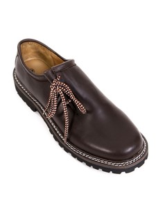 Original Bavarian Dark Brown Shoes Lightweight Breathable Boat Shoes With Leather Lining PU <b>Insole</b> Summer Spring Autumn - Product Image 6