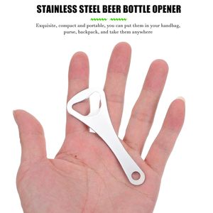 Abridor de Botellas de Acero Inoxidable, Resistente, Manual, para Cerveza y Refrescos, Resistente al Óxido, Herramienta para Cocina y Bar - Product Image 4
